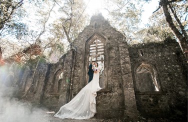 Lý do khiến các cặp đôi không thể không chụp ảnh cưới tại nhà thờ đổ Ba Vì